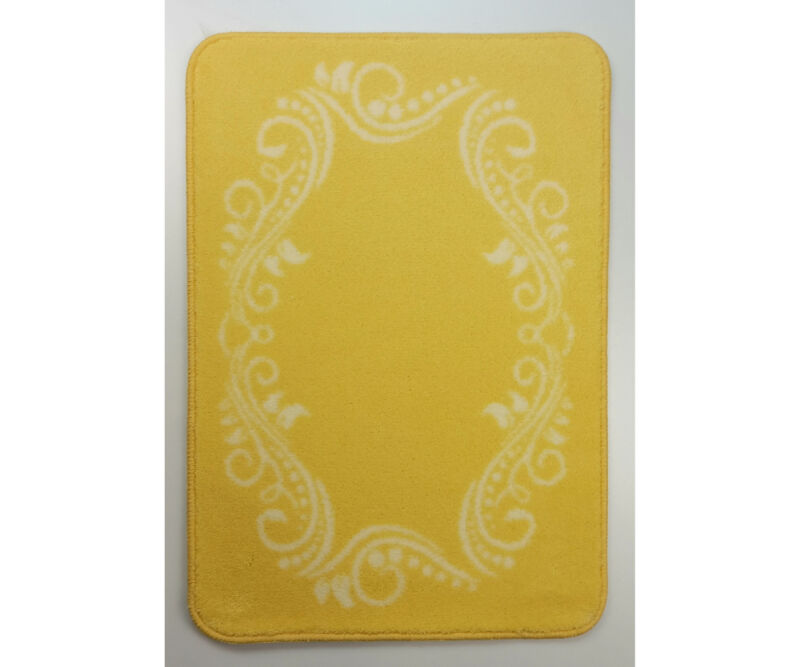 Bella-34 50X70 Limon Sarısı Banyo Halısı - 1