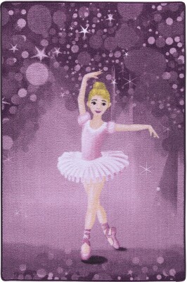 Little Ballerina Pembe Bukle Çocuk Halısı - 2