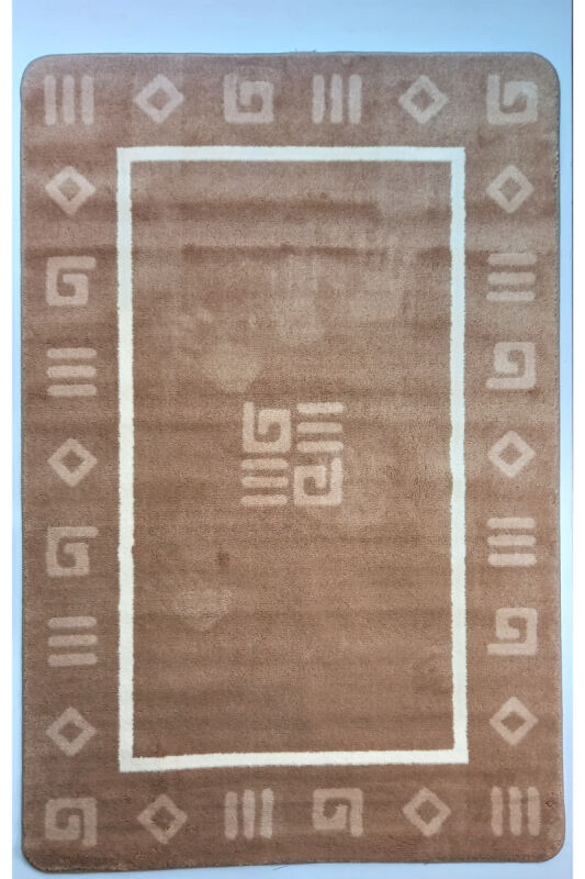 Giza 100X150 Koyu Bej Banyo Halısı - 1