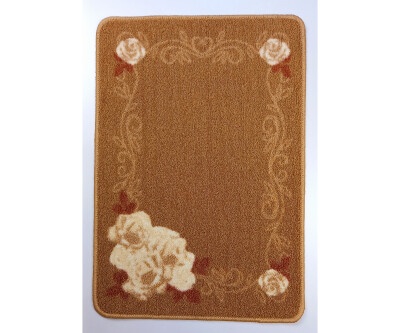 Jüpiter-06 50X70 K.Bej Bukle Banyo Halısı - 1